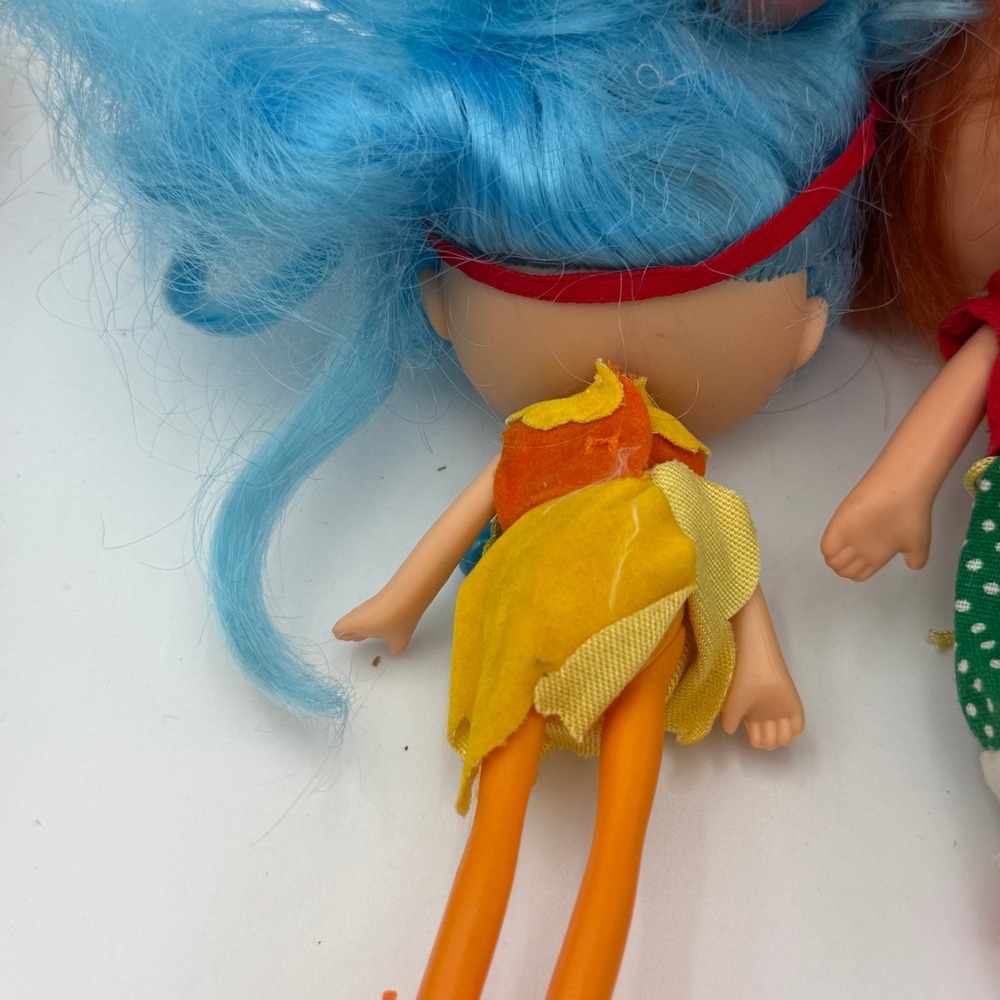 Vintage Strawberry Shortcake Doll 11pc Kenner 1980s Huckleberry Pie Blueberry - Picture 8 of 10